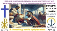 Ev. Gottesdienst im Begegnungszentrum