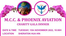 M.C.C. & Phoenix Aviation Charity Gala Dinner