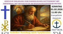 Ev. Gottesdienst im Begegnungszentrum