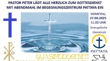 Ev. Gottesdienst im Begegnungszentrum