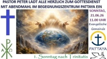Ev. Gottesdienst im Begegnungszentrum