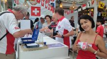 Schweizer Nationalfeier der Swiss Society Phuket