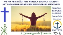 Ev. Gottesdienst im Begegnungszentrum