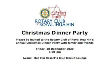 Weihnachtsparty des Rotary Club