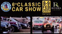 6. Classic Car Show in Pattaya