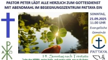 Ev. Gottesdienst im Begegnungszentrum