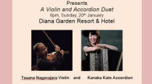 Violinen- und Akkordeon-Duett