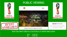Public Viewing: Deutschland vs. Mexiko