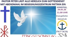 Ev. Gottesdienst im Begegnungszentrum