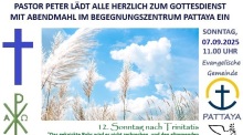 Ev. Gottesdienst im Begegnungszentrum