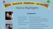 RBSO führt Opern-Highlights auf