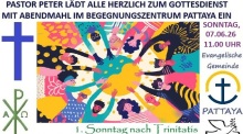 Ev. Gottesdienst im Begegnungszentrum