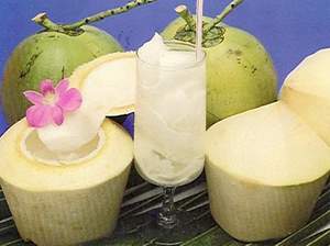 Die Kokosnuss zählt zu den beliebtesten Früchten des Landes. 