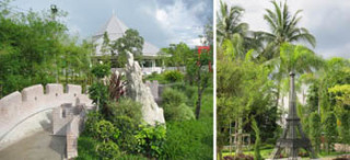 Thailands schönster Minigolfplatz liegt in San Sai