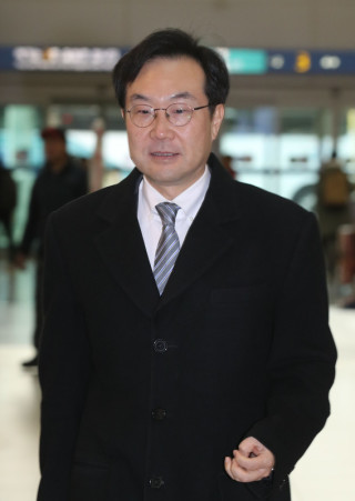 Südkoreas Atomunterhändler Lee Do Hoon. Foto: epa/Yonhap