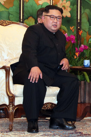 Der nordkoreanische Machthaber Kim Jong Un. Foto: epa/Wallace Woon