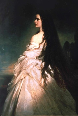 Gemälde von Franz Xaver Winterhalter (1864) der ehemaligen österreichischen Kaiserin Elisabeth. Foto: epa/Kunsthistorisches Museum Wien