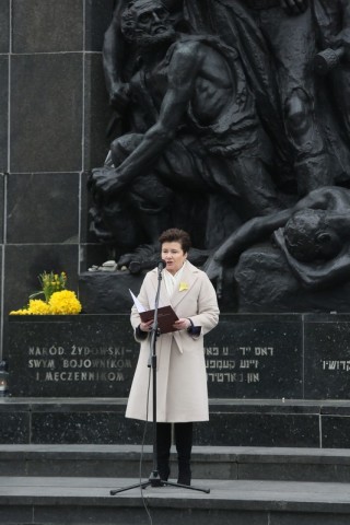 Bürgermeisterin von Warschau Hanna Gronkiewicz-Waltz. Archivbild: epa/Tomasz Gzell