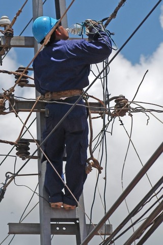 Stromnetz auf der Insel wird saniert