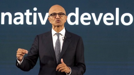 Satya Nadella, Chairman und CEO von Microsoft. Foto: epa-efe/Rungroj Yongrit