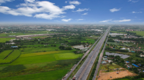 Die geplante MR10 soll als dritter Autobahnring westlich von Bangkok den Fern- und Güterverkehr entlasten. Archivbild: pkproject