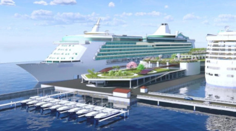 Das Verkehrsministerium treibt die Planungen für das neue Kreuzfahrtterminal auf Koh Samui voran. Bild: NBT World