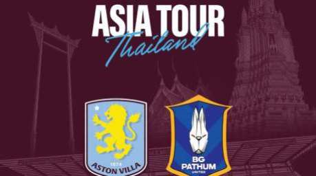 Aston Villa gastiert am 4. August im BG Stadium in Pathum Thani und trifft dort auf BG Pathum United. Bild: BG Pathum United