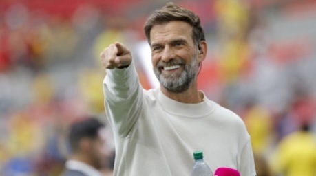 Jürgen Klopp ist vor dem WM-Achtelfinale zwischen der Schweiz und Kolumbien in Vancouver als TV-Experte im Einsatz. Foto: Peter Klaunzer/epa