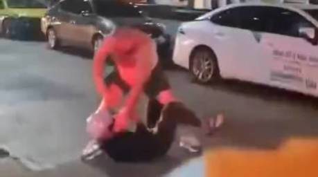 Videoaufnahmen zeigen die Auseinandersetzung, die schließlich einen größeren Polizeieinsatz auslöste. Bild: TMN.TV