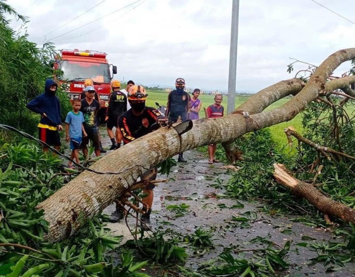 Taifun Molave nach den Folgen in der Provinz Albay. Foto: epa/Apdrrmo