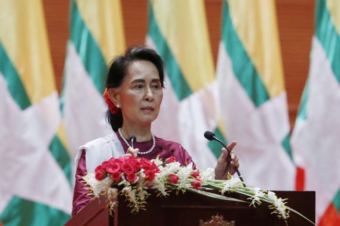  Aung San Suu Kyi. Foto: epa/Hein Htet
