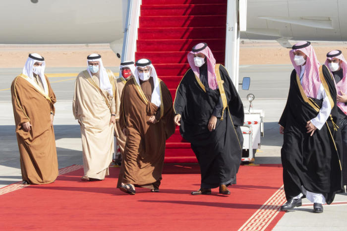 41. Gipfeltreffen des Golfkooperationsrates in Al-Ula, Saudi-Arabien. Foto: epa/Bandar Aljaloud/saudi Royal Cour