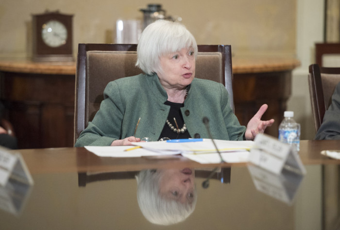 US Federal Reserve Vorsitzende Janet Yellen. Foto: epa/Michael Reynolds