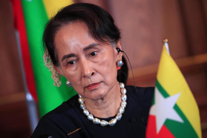 Der Staatsrat Myanmars, Aung San Suu Kyi, in Tokio. Foto: epa/Franck Robichon Franck Robichon