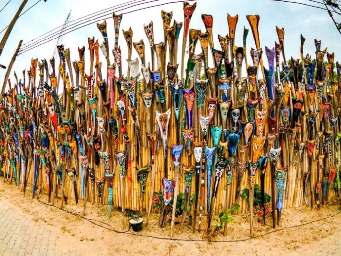60 Personen aus mehr als 20 Ländern haben zu dem beeindruckenden Mok-Prao-Kunstwerk beigetragen. Fotos: Tourism Authority of Thailand