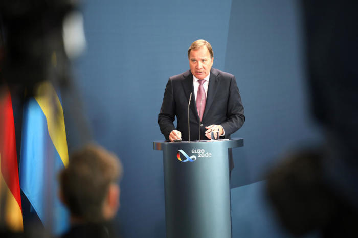 Schwedischer Ministerpräsident Stefan Loefven. Foto: epa/Mika Schmidt