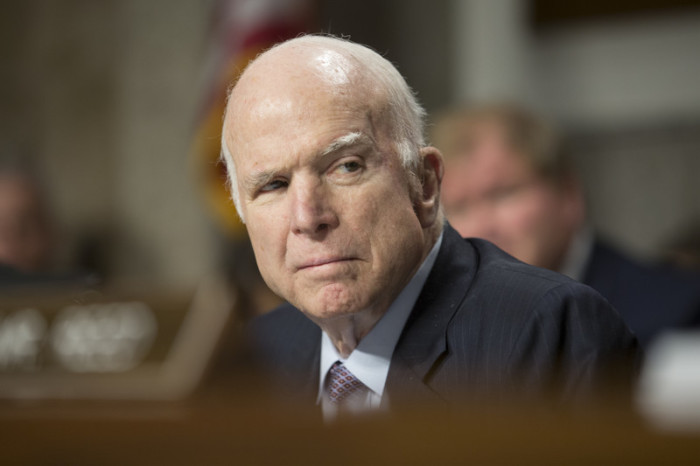 Ex-Präsidentschaftskandidat der Republikaner John McCain. Foto: epa/Michael Reynolds