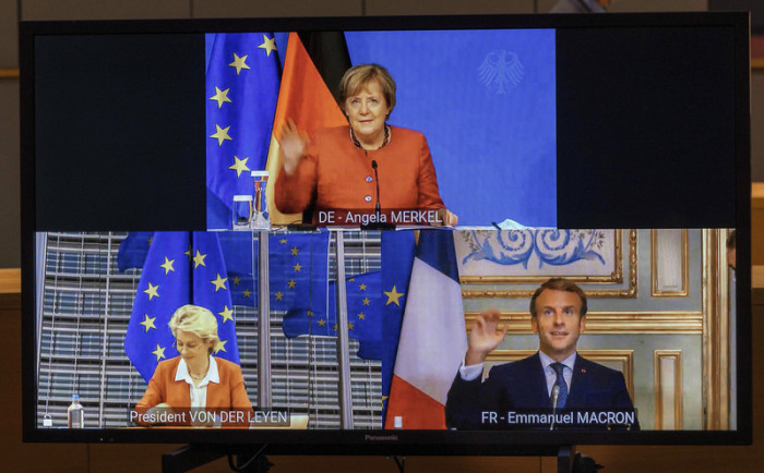 Die Staats- und Regierungschefs der EU-Staaten beraten am 21.10.2021 bei einem Gipfel in Brüssel (15.00 Uhr) über mögliche Reaktionen auf den dramatischen Preisanstieg für Energie. Foto: Olivier Matthys/Pool Ap/dpa