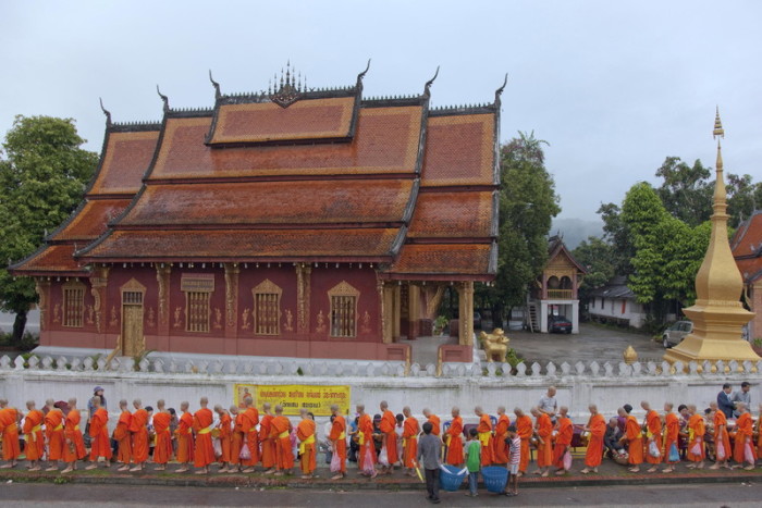 Luang Prabang - die Tempelstadt in Laos. Foto: epa/Olivier Matthys