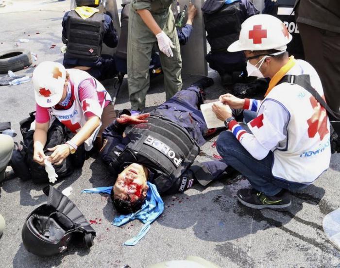 Mindestens drei Tote bei Gewalt in Bangkok