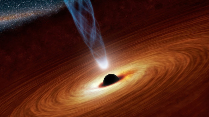  NASA-Archivaufnahme eines supermassereichen Schwarzen Lochs. Foto: epa/Nasa/jpl-caltech / Handout