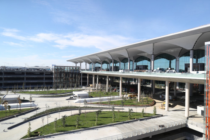 Terminal am neuen Istanbul Airport. Foto: epa/Erdem Sahin