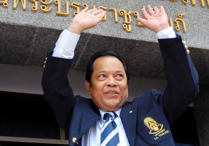 Ex-FIFA-Exekutivkomitee-Mitglied Worawi Makudi. Foto: epa/Natthapong Jeerangsawad