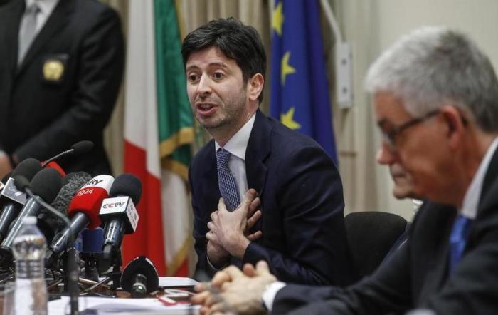 Der italienische Gesundheitsminister, Roberto Speranza. Foto: epa/Giuseppe Lami