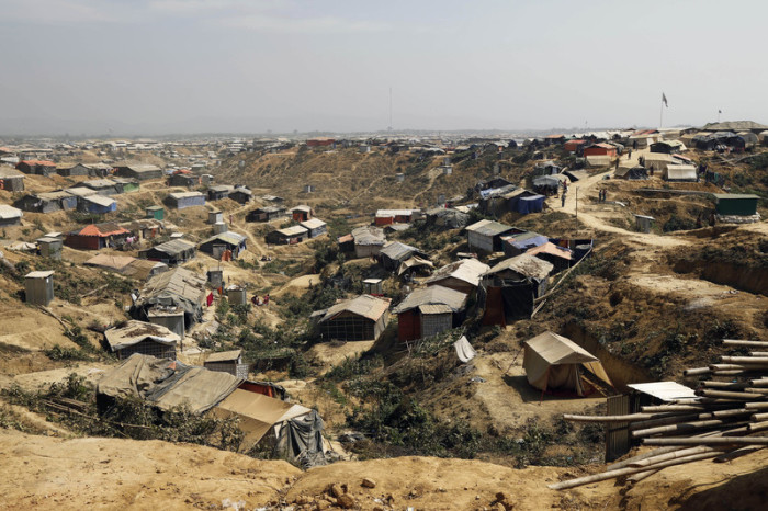 Rohingya-Flüchtlingslager in Bangladesch. Foto: epa/Abir Abdullah