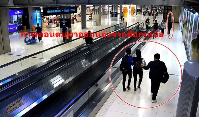 Durch Aufnahmen der Überwachungskameras am internationalen Flughafen Suvarnabhumi kam die Polizei den Tätern auf die Spur. Foto: The Nation