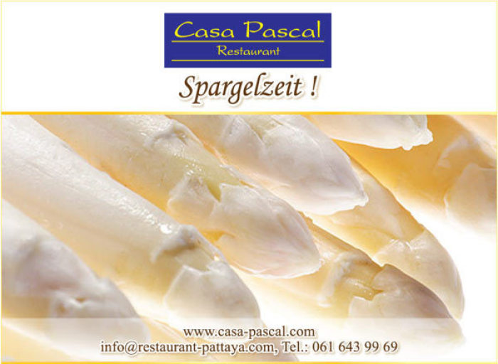 Spargel-Wochen im Casa Pascal