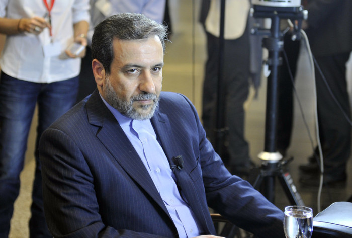 Irans Vizeaußenminister Abbas Araghchi. Archivbild: epa/Hans Punz