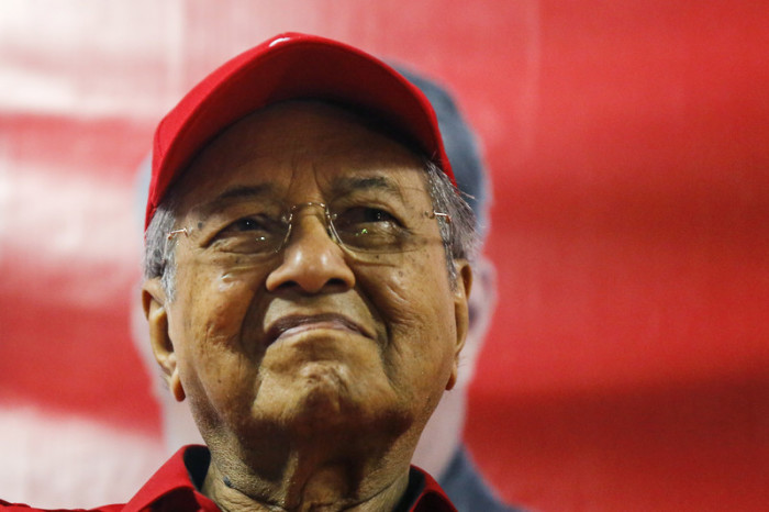 Malaysias Ex-Regierungschef Mahathir. Foto: epa/Ahmad Yusni