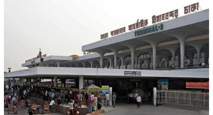 Terminal des Dhaka-Flughafens Hazrat Shahjalal International (HSIA). Foto: The Nation